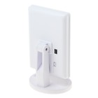 Зеркало Luazon KZ-06, подсветка, 26.5×16×12 см, 22 диода, сенсорная кнопка, белое - Фото 5