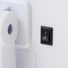 Зеркало Luazon KZ-06, подсветка, 26.5×16×12 см, 22 диода, сенсорная кнопка, белое - Фото 7