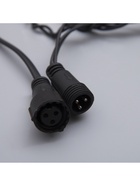 Гирлянда «Бахрома» 3 × 0.9 м, IP44, УМС, тёмная нить, 232 LED, свечение белое, 220 В - Фото 10