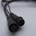 Гирлянда "Бахрома" уличная, УМС, 3 х 0.6 м, 2W Каучук LED(IP65)-160-220V, нить тёмная, свечение белое - Фото 5