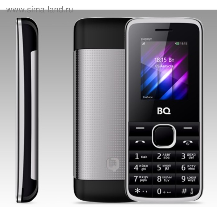 Сотовый телефон BQ M-1840 Energy Black - Фото 1