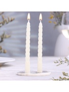 Набор свечей ароматических витых, 1.5×15 см, 2 шт., ваниль - Фото 2