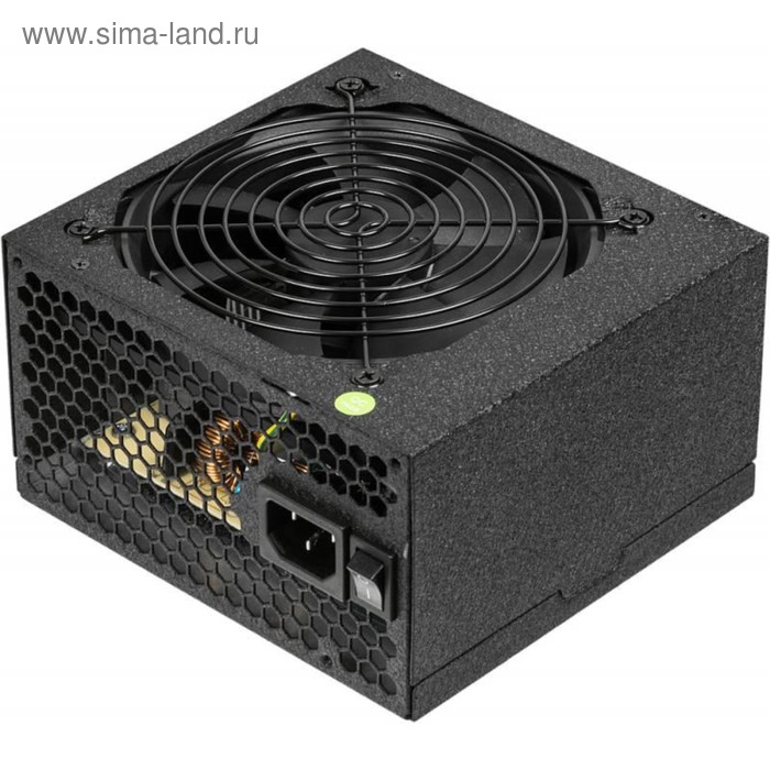 Блок питания Accord ATX 600W ACC-600W-80BR 80+ bronze (24+4+4pin) 120mm fan 6xSATA RTL - Фото 1