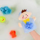 Мочалка-варежка детская для купания Доляна «Мальчик» - Фото 7