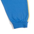 Пижама для мальчика, рост 62 см, цвет сине-жёлтый - Фото 8