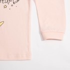 Пижама для девочки, рост 98-104 см, цвет персиковый - Фото 5