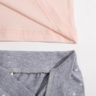 Пижама для девочки, рост 98-104 см, цвет персиковый - Фото 7