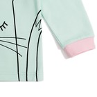 Пижама для девочки, рост 98-104 см, цвет мятный - Фото 5