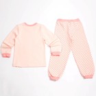 Пижама для девочки, рост 110-116 см, цвет персиковый - Фото 10