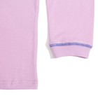 Пижама для девочки, рост 92 см, цвет лиловый - Фото 5