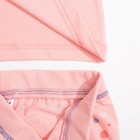 Пижама для девочки, рост 110-116 см, цвет персиковый - Фото 7