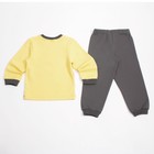 Пижама для мальчика, рост 122-128 см, цвет жёлто-серый - Фото 10