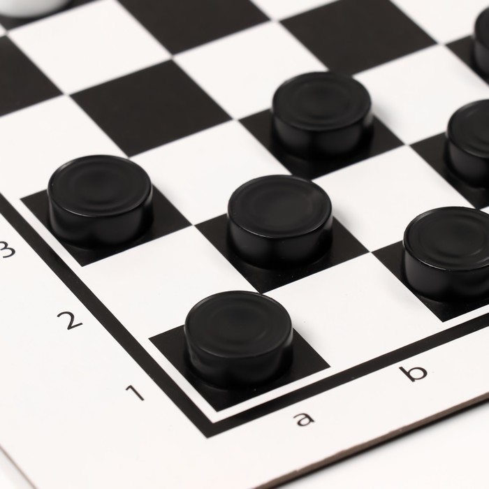 Настольная игра 2 в 1 "Надо думать": шашки, нарды, поле 21 х 19 см - фото 1887745552
