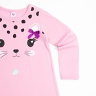 Ночная рубашка для девочки, рост 110-116 см, цвет розовый - Фото 2