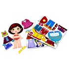 Обучающая игра Магнитные истории «Одевашки. Настя» - Фото 3