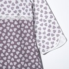 Сорочка женская Капучино цвет коричневый, р-р 44 - Фото 5