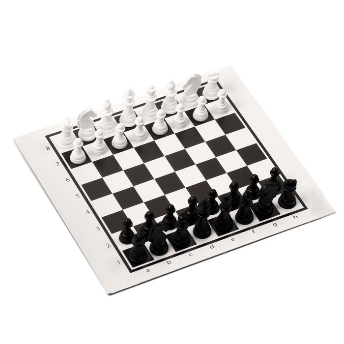Настольная игра 3 в 1 "Надо думать": шашки, шахматы, нарды, поле 21 х 19 см - фото 1887745598
