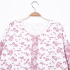 Пижама женская (джемпер, брюки) Сакура цвет розовый, р-р 42 - Фото 3