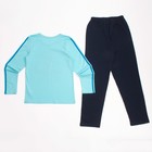 Пижама для мальчика, рост 128 см, цвет голубой - Фото 9