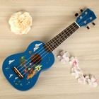 Укулеле сопрано WOODCRAFT UK-300, цвет голубой - Фото 1