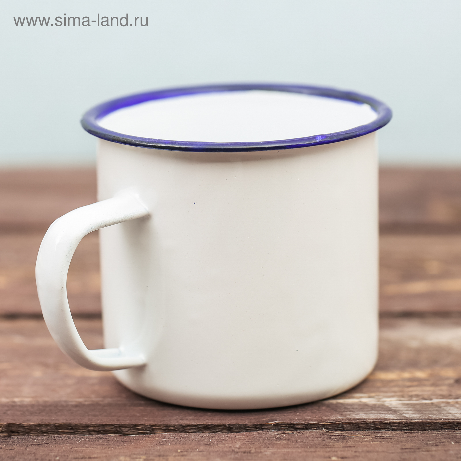 Кружка Эмалированная Белая Купить