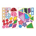 Наклейки обучающие «Формы», 12 стр. - Фото 3