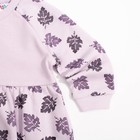 Платье для девочки, рост 68 см, цвет лиловый - Фото 2