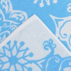 Полотенце махровое "Fragile" ,50х90 см, голубой, 420 г/м 2 ,100% хл. ПЛ-2602-2889 - Фото 4