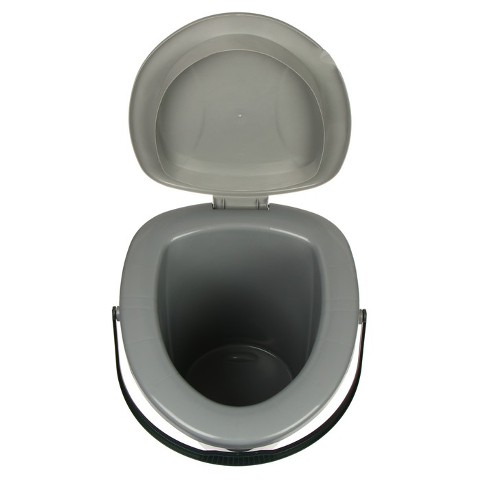 Ведро-туалет, h = 37 см, 18 л, цвет МИКС - фото 1905432140