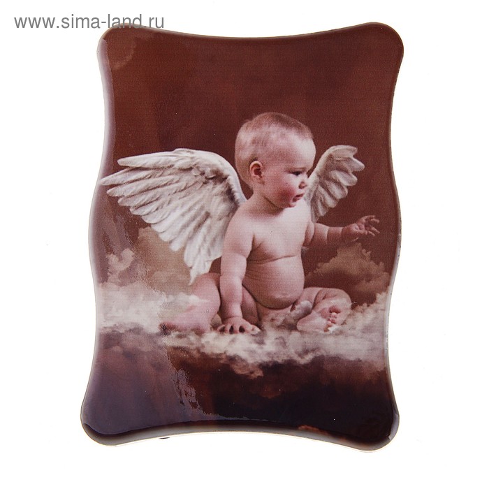 Панно декоративное "Небесный ангел" 11х8 см - Фото 1