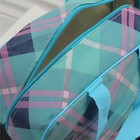 Косметичка-сумочка, отдел на молнии, цвет бирюзовый - Фото 2