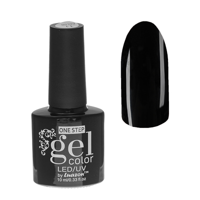 Гель-лак для ногтей, 216-003-2, однофазный, LED/UV, 10мл, цвет 216-003-2 чёрный