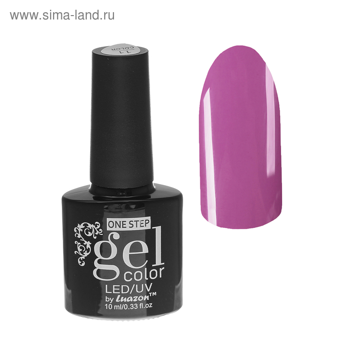 Гель-лак для ногтей, 216-011-4, однофазный, LED/UV, 10мл, цвет 216-011-4 лавандовый - Фото 1