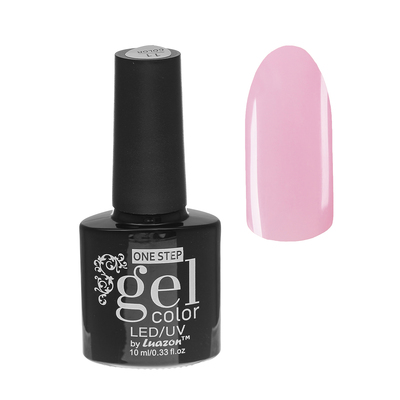Гель-лак для ногтей, 216-072-17, однофазный, LED/UV, 10мл, цвет 216-072-17 прозрачно-розовый