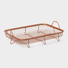 Противень «Прима. Гриль», 35×25 см, с решёткой, антипригарное покрытие, коричневый - Фото 6