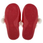 Тапочки детские Forio с открытой пяточной частью арт. 138-6047, цвет красный, размер 32 - Фото 3