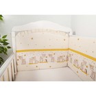 Борт в кроватку «Оленята», размер 360 × 38 см, цвет бежевый - Фото 3