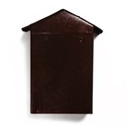 Ящик почтовый с замком, вертикальный, «Домик-Элит», коричневый - фото 9804132