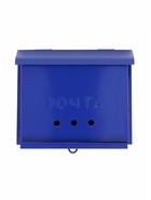 Ящик почтовый без замка (с петлёй), горизонтальный «Письмо», синий - Фото 14