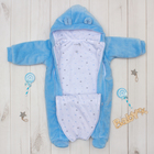 Комбинезон на синтепоне Крошка Я "Джентльмен" рост 50-62см (0-3мес) - Фото 6