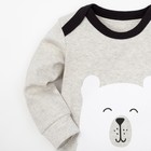 Комплект Крошка Я: джемпер, брюки "Baby bear", серый, р.24, рост 68-74 см - Фото 3