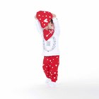 Костюм детский Крошка Я "LOVE" бел, рост 62-68см (3-6мес) - Фото 11