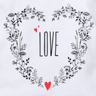 Костюм детский Крошка Я "LOVE" бел, рост 62-68см (3-6мес) - Фото 3