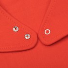 Нагрудник-платок Крошка Я "LOVE" красный - Фото 3