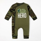 Комбинезон детский Крошка Я "Герой" рост 74-80см (9-12мес) - Фото 1