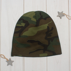 Чепчик (шапочка) Крошка Я "Герой" хаки, р-р 44 (6-9 мес) - Фото 2