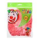 Шар воздушный латексный 12", пастель, набор 100 шт., цвет розовый - фото 23408745