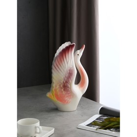 

Ваза настольная "Лебедь" цветная микс