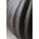 Ваза керамическая "Инжир", настольная, чёрная, матовая, 22 см - Фото 4