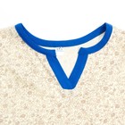 Пижама женская (футболка, бриджи), цвет бежевый, размер 46 - Фото 2
